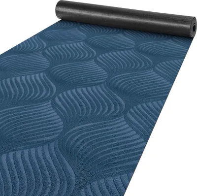 Produktbild von Küchenläufer Flur Teppichläufer Premium Läufer Textil BAKER Blau Ornament Robust Breite 50cm Länge 120cm