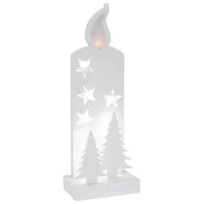 Produktbild von Star Trading Grandy, Leichte Dekorationsfigur, Weiß, 12 Glühbirne(n), LED, 0,36 W, 0,06 W