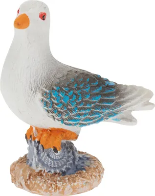 Produktbild von HobbyFun Möwe 2x5x5 cm Dekofigur Vogel Maritim Küstenstil Miniaturmodell