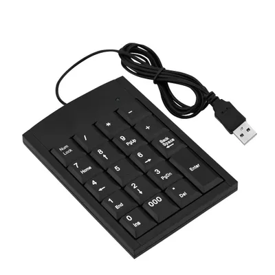 Obrázok produktu pre Prenosná mini USB numerická klávesnica s numerickou klávesnicou pre notebook