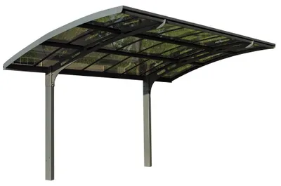Produktbild von Palram - Canopia Aluminium Carport Arizona Breeze 5000 Anthrazit 495x290x274 cm
