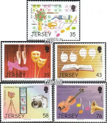 Produktbild von Briefmarken GB - Jersey 2008 Mi 1337-1341 (kompl.Ausg.) postfrisch Kunstfestival