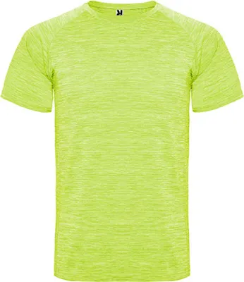 Immagine prodotto di Roly Sport CA6654 | Maglietta Austin da uomo da S a XXL - Colore: Heather Fluor Yellow 249 - Taglia: L