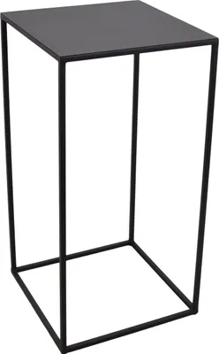Image de LOFT42 Pillar - Petit porte-fleurs - Métal - Noir - 70 x 36 x 36