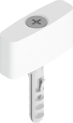 Produktbild von SOLIDO 100 Bodenführung Standard Nutbreite 13 mm Kunststoff weiß