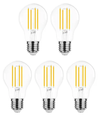 Produktbild von Modee E27 LED Filamentlampe A60 7W 806lm 2700K Warmweiß 5 Stück
