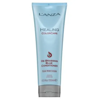 Produktbild von L’ANZA Healing ColorCare De-Brassing Blue Conditioner Tönungsconditioner für braune Farbtöne 250 ml
