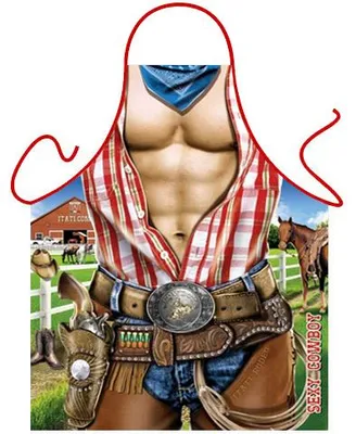 Immagine prodotto di Grembiule Cowboy Sexy in Poliestere