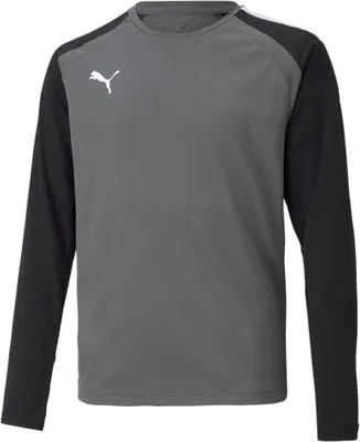 Produktbild von Puma Teampacer Tw-Trikot Langarm Kinder - Grau / Schwarz