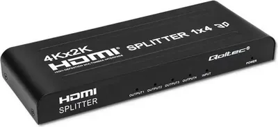 Produktbild von Qoltec 51798 Aktiver HDMI-Splitter 4 x HDMI 4K x 2K | 3 4 Gbit/s