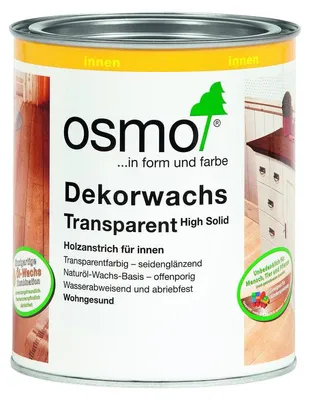 Produktbild von Osmo Dekorwachs Transparent Ebenholz 0,75 l - 10100023