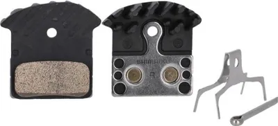 Produktbild von SHIMANO 25 Paar Werkstattpackung Scheibenbremsbelag J04C-MF Sinter Stahlträge...