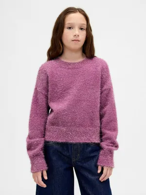 Produktbild von GAP Fellpullover für Kinder mit Metallicfaden L
