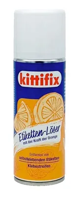 Produktbild von Kittifix Etikettenlöser Spray 200 ml mit Orangenterpenen