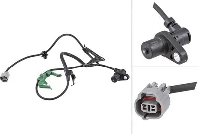 Produktbild von A.B.S. ABS Sensor Raddrehzahl für TOYOTA Avensis Kombi (T22) 31074