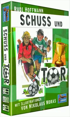 Produktbild von 22160011 - Schuss & Tor, Kartenspiel, 2-4 Spieler, ab 8 Jahren (DE-Ausgabe)