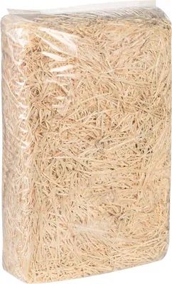 Immagine prodotto di Lana di legno, confezionata, 1 kg, certificata PEFC, ecologica Imbottitura, imbottitura, decorazione