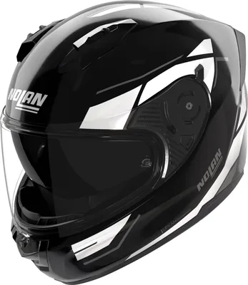 Produktbild von Nolan N60-6 Sincrono Helm, schwarz/weiß, XL (62)