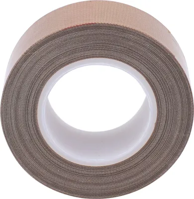 Image de Rouleau de ruban PTFE - Joint adhésif haute température, outil thermique isolant pour scelleuses sous vide, 0,25 mm x 13 mm x 10 m
