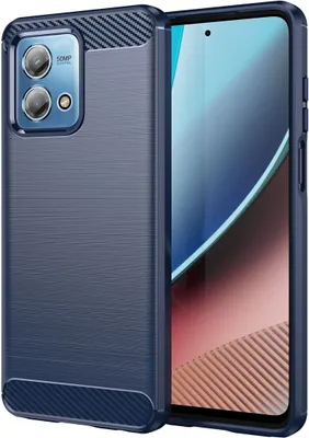 Produktbild von König Design Hülle kompatibel mit Kunststoff Soft Handyhülle - Handy Case Blau