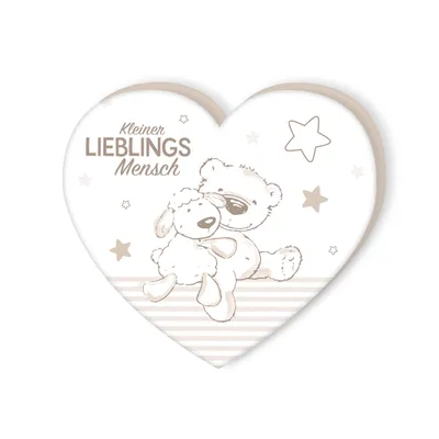 Produktbild von Lieblingsmensch Herz-Konturenkissen