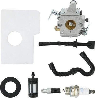 Productafbeelding van Zaagketting-set - Tandwielketting als reserveonderdeel voor MS170 MS180 - 017018. Reserveonderdeel en accessoire.