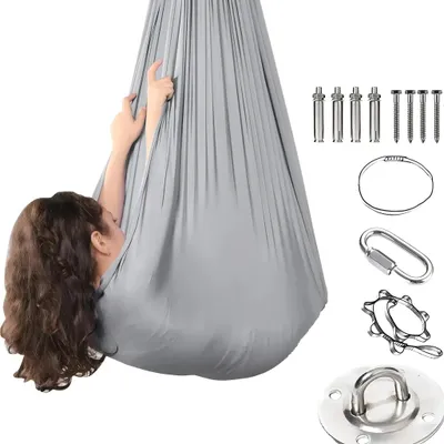 Produktbild von Kinderschaukel Therapie, Sensomotorische Schaukel, Belastbar bis 200 kg, Verstellbar