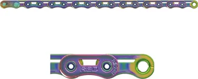 Obrázek produktu pro SRAM Bicycle - řetěz 12 rychlostí Red Flattop E1 126 článků, Rainbow