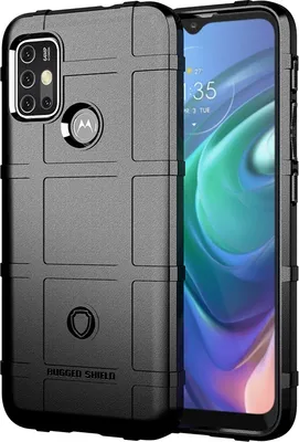 Produktbild von Moto G10 Hülle, LaimTop Weich TPU Silikon Stossfest Anti-rutsch Tasche Heavy Duty Schutzhülle für Motorola Moto G10 Schwarz