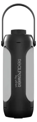 Produktbild von RealPower LED outdoor Light 190,solar,schwarz,6.000mAh