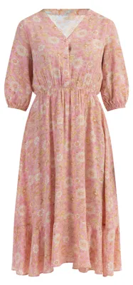 Produktbild von Jeona damen kleid - rosa mehrfarbig, XL