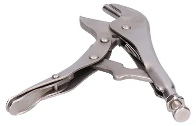 Immagine prodotto di Pinza per crimpare, utensile per sigillare tubi, raccordo a compressione in acciaio da 45 mm con molla di serraggio, 7 mm