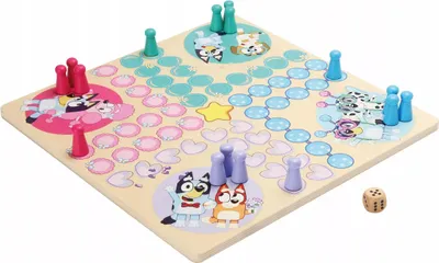 Produktbild von Holzspiel „Mäusedorf“ von Bluey – MICKI