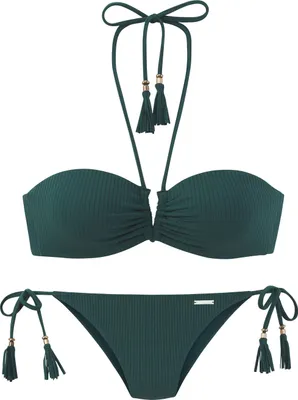 Produktbild von Elbsand Bandeau-Bikini Petrol Größe 42 Cup A/B