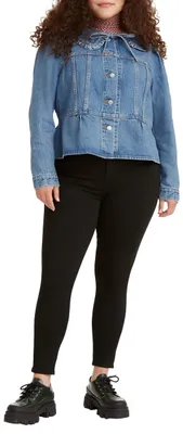 Produktbild von Levi's Damen Mile High Super Skinny Jeans , Black Galaxy , 26W / 30L