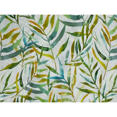 Produktbild von Klebefolie Möbel 45x50 cm - Pflanzenmotiv - Möbelfolie selbstklebend im Deko-Stil - Folie für Möbel zur einfachen Renovierung von Türen, Tischen und Regalen - Klebefolie dekorativ und abwaschbar