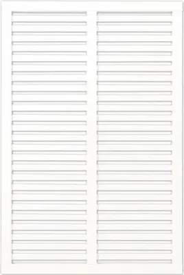 Produktbild von Zaun Hauptelement PLUS Harmoni 120 x 180 cm RAL 9010 weiß