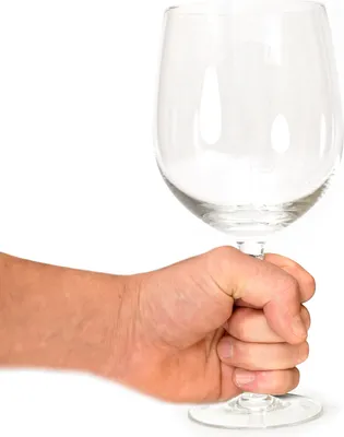 Produktbild von XXL-Weinglas - ca. 22 cm hoch - ca. 740 ml
