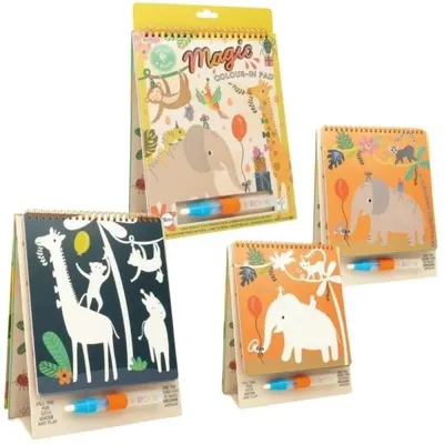Image de Livre de coloriage aquatique : La jungle
