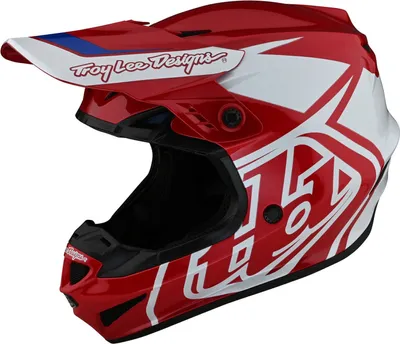 Produktbild von Troy Lee Designs Motocross Helm GP , Overload - Rot Weiß, 2XL