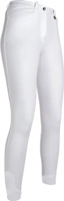 Produktbild von HKM Reithose Kate Silikon-Kniebesatz WEIß, Gr. 38