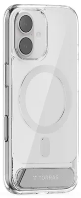 Produktbild von Torras - Pstand Schutzhülle für iPhone 17 – transparent