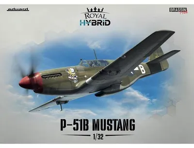 Obrázok produktu pre EDUARD ED932011 Severoamerický stíhací stroj P-51B Mustang – Royal Hybrid