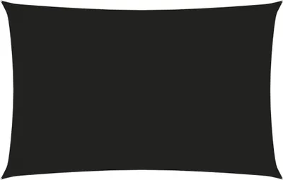 Image de vidaXL Voile d'ombrage Oxford Rectangulaire 5x8 m Noir