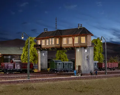 Produktbild von Vollmer 47603 - N Reiterstellwerk  - Neu