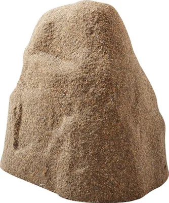 Produktbild von Faux Rock Cover, Outdoor Fake Rock Well Pump Cover, Realistic Natural Texture, Lightweight & Weather-Resistant Artificial Boulder for Landscaping Garden Yard Décor, Sandy Brown, Small Size