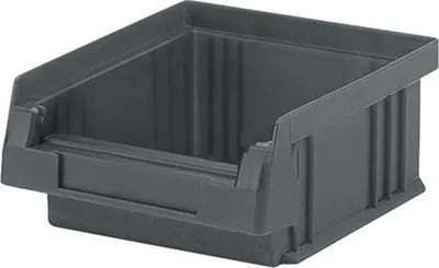 Produktbild von LA-KA-PE Sichtlagerkasten PLK 5 B102xT89xH50 mm grau