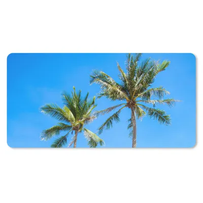 Produktbild von MuchoWow® Mauspad Mousepad Palme - Sommer - Tropisch 60x30 cm - Mousepads - Maus Mat - Pad - Mausunterlage - Nachhaltig