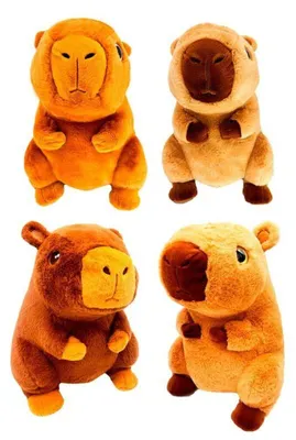 Immagine prodotto di Capibara in peluche, assortiti, 32 cm