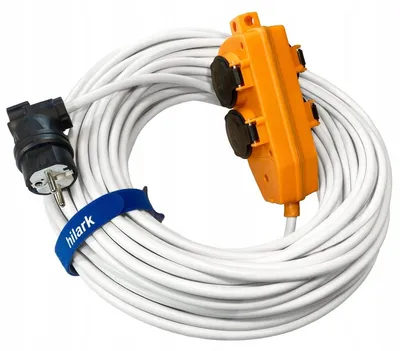 Image de Câble d'extension H05VV-F, 3 x 2,5 mm², longueur 10 mètres